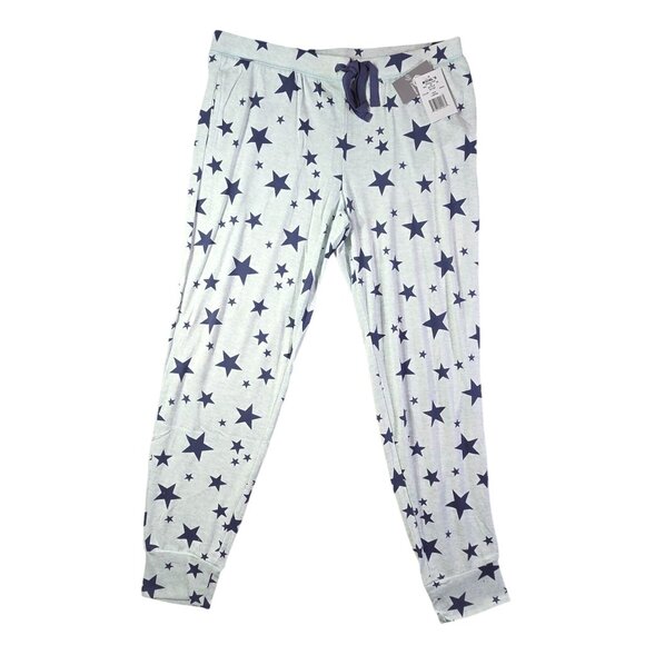 PJ Couture Womens Pajama Pants Large Star Print Soft  Lounge Wear New - Picture 2 of 5